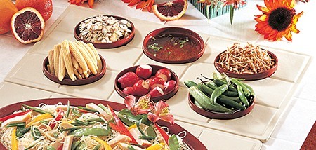 Bon Chef 960069202P Custom Cut Tile for (6) 9202, Pewter Glo