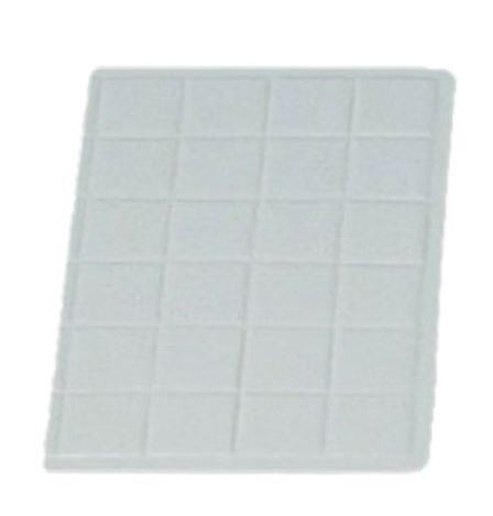 Bon Chef 9601-1/3P 1/3 Size Tile Tray, Pewter Glo 13 1/2" x 9 7/16"