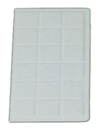 Bon Chef 9601-1/4S 1/4 Size Tile Tray, Sandstone 13 1/2" x 7 1/1"