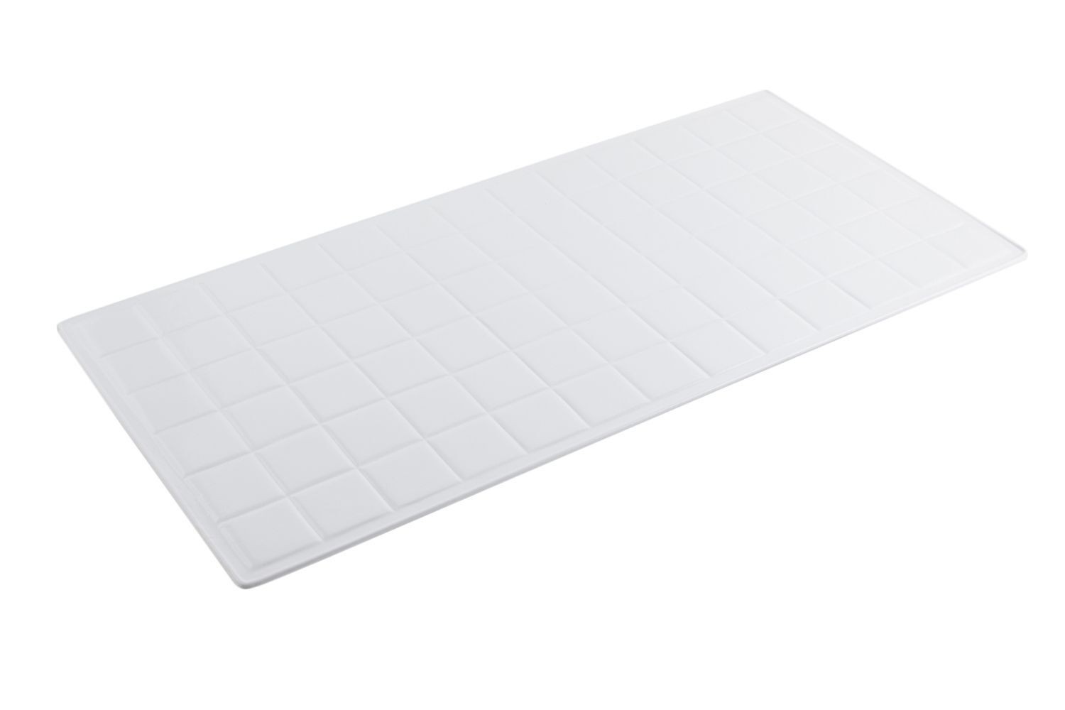 Bon Chef 9601P Long Size Tile Tray, Pewter Glo 13 5/8" x 28 5/16"