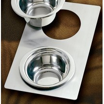 Bon Chef 966035 Stainless Steel Full Size Tile for (2) 5250, 13 1/8&quot; x 21 1/2&quot;