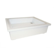 Bon Chef 9696P Double Insulated Ice Station, Pewter Glo 29 3/4" x 24 1/2" x 8 1/2"