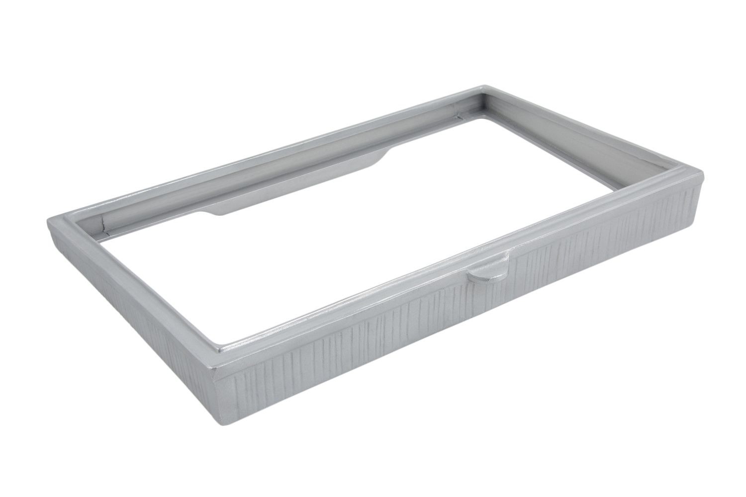 Bon Chef 9701P Side Angle Riser, Pewter Glo 21 5/8" x 13 1/4" x 2 3/8"