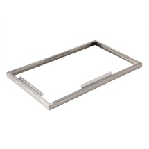 Bon Chef 9714 Stainless Steel Beaded Riser, 13&quot; x 21 1/2&quot; x 7/8&quot;
