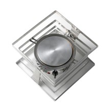 Bon Chef 9750SC Stainless Steel Riser with Heater, 10" x 10" x 5 1/4"