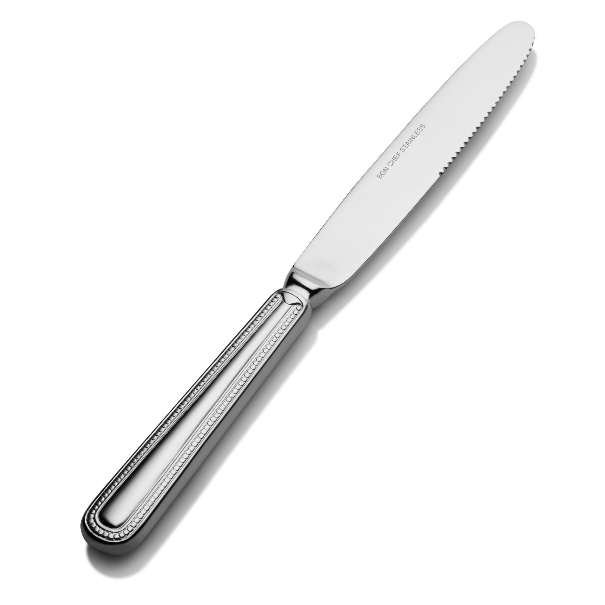 Bon Chef S1014S Sombrero 18/8 Stainless Steel  European Hollow Handle European Dinner Knife