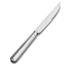 Bon Chef S1015 Sombrero 18/8 Stainless Steel European Solid Handle Steak Knife