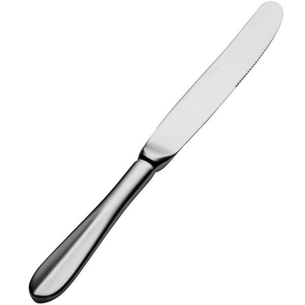 Bon Chef S1109 Chambers 18/8 Stainless Steel Regular Solid Handle Dinner Knife