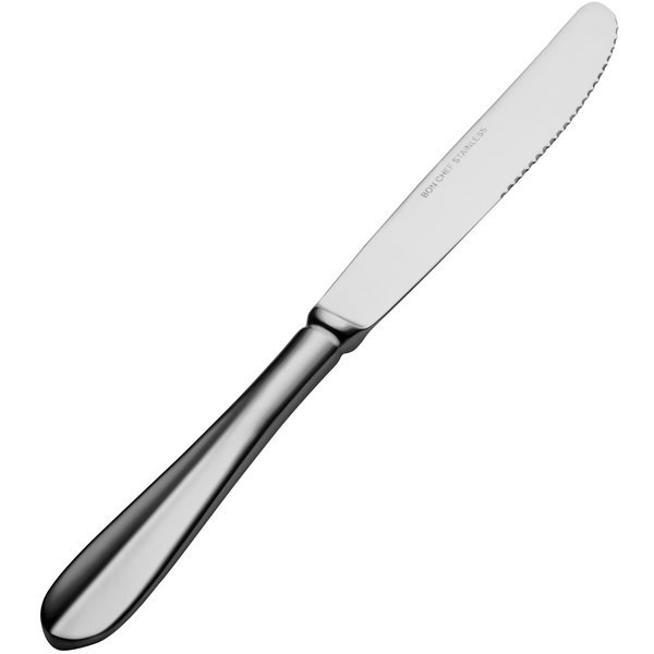 Bon Chef S1111S Chambers 18/8 Stainless Steel  Regular Solid Handle Dinner Knife