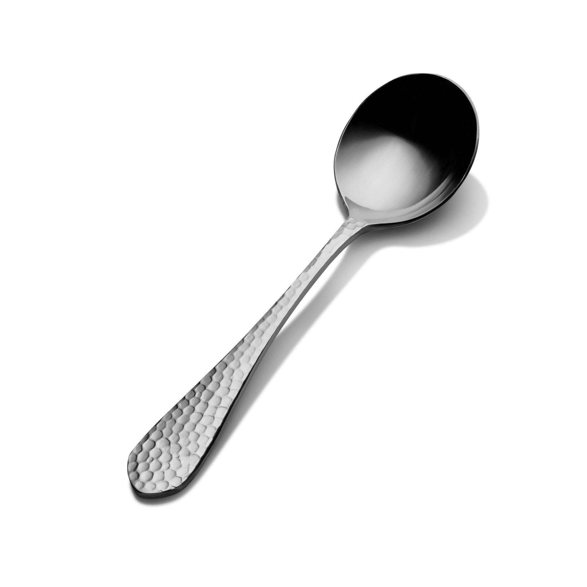 Bon Chef S1201S Reflections 18/8 Stainless Steel Silverplated Bouillon Spoon