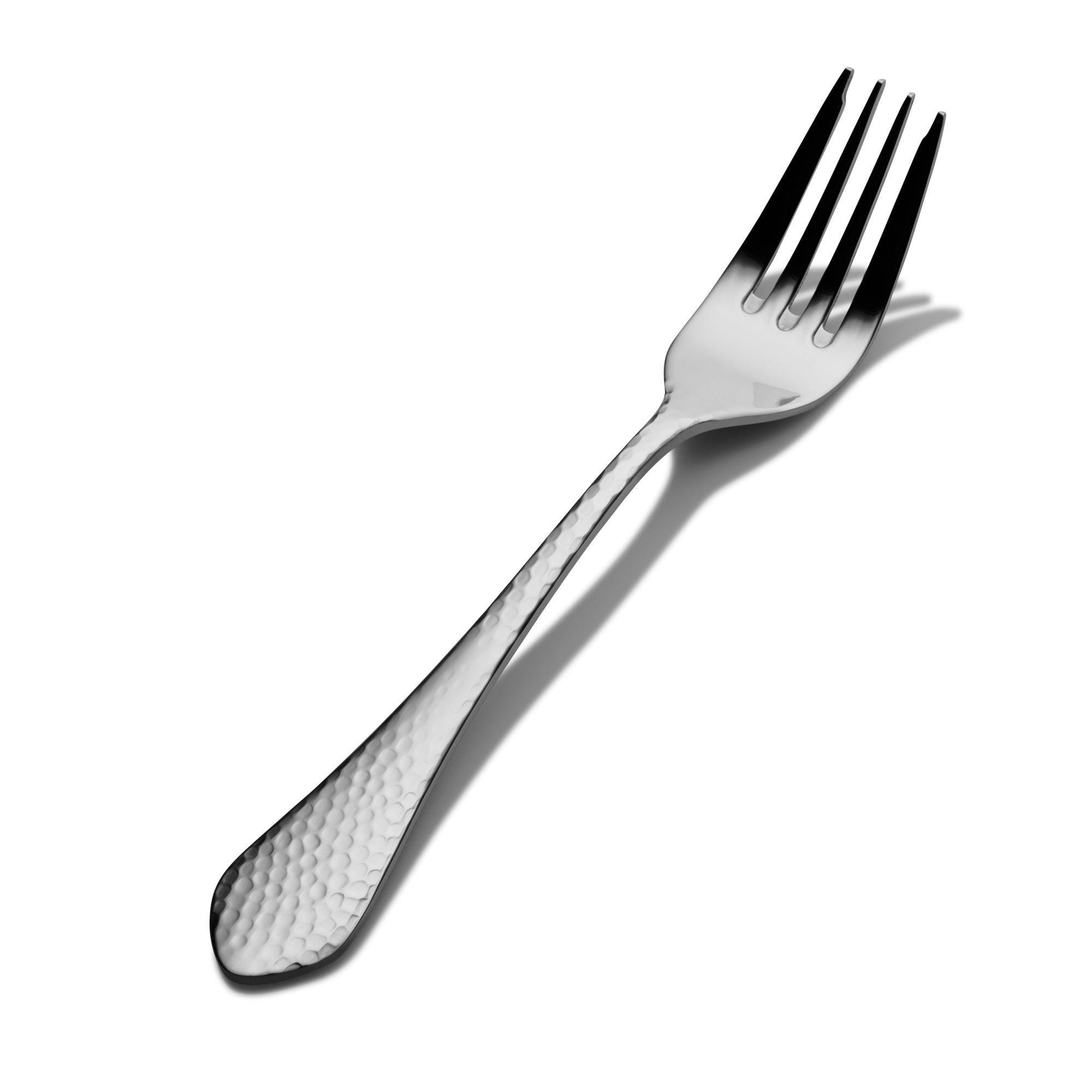 Bon Chef S1207S Reflections 18/8 Stainless Steel Silverplated Salad and Dessert Fork