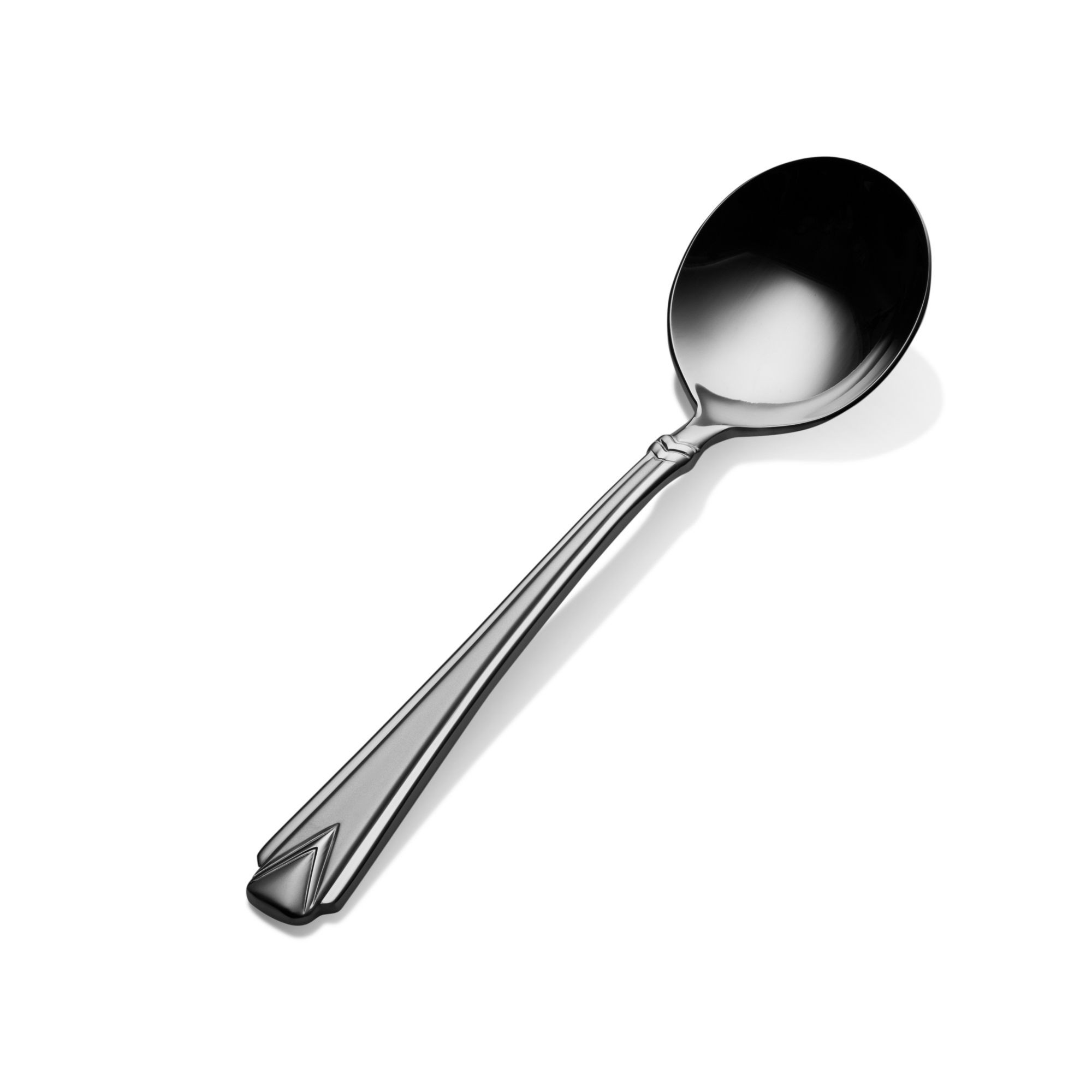 Bon Chef S1301 Gothic 18/8 Stainless Steel Bouillon Spoon
