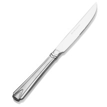 Bon Chef S1315 Gothic 18/8 Stainless Steel European Solid Handle Steak Knife
