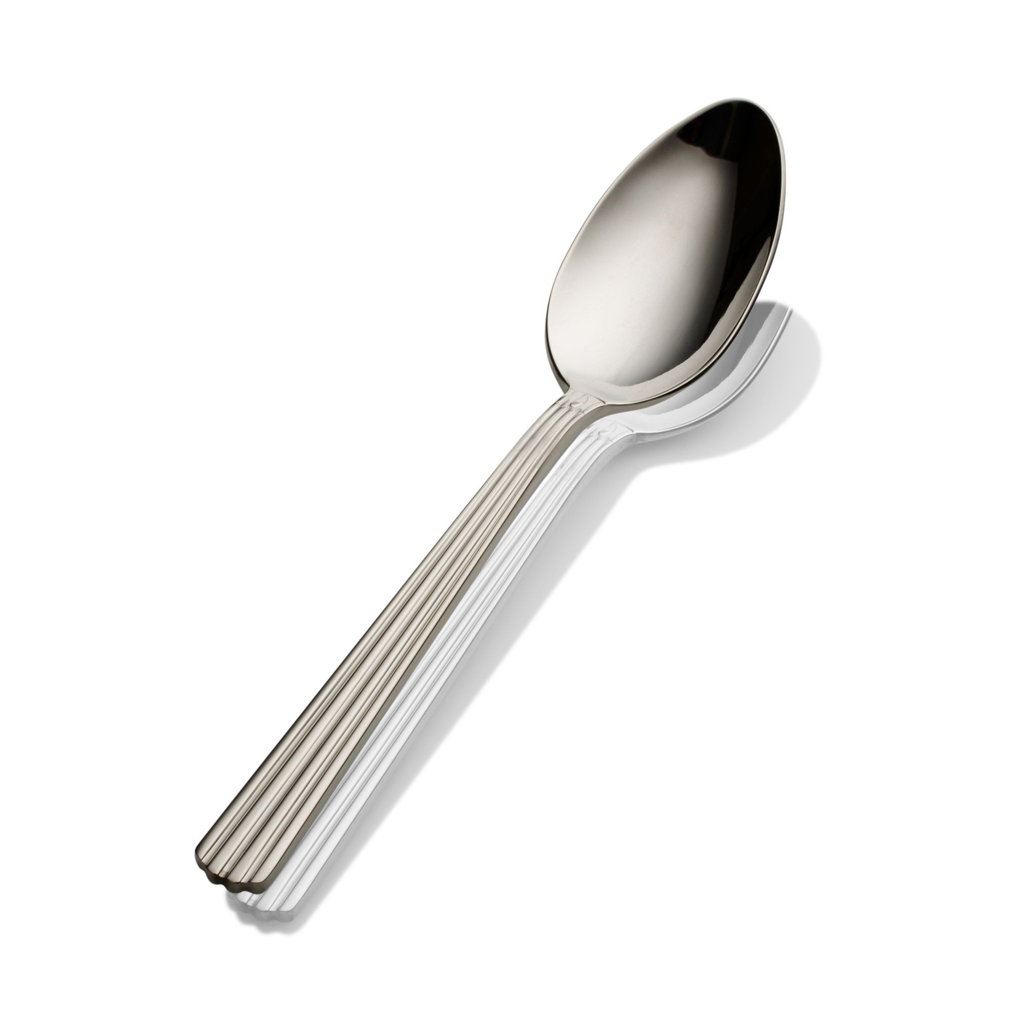 Bon Chef S1603S Britany 18/8 Stainless Steel Silverplated Soup and Dessert Spoon
