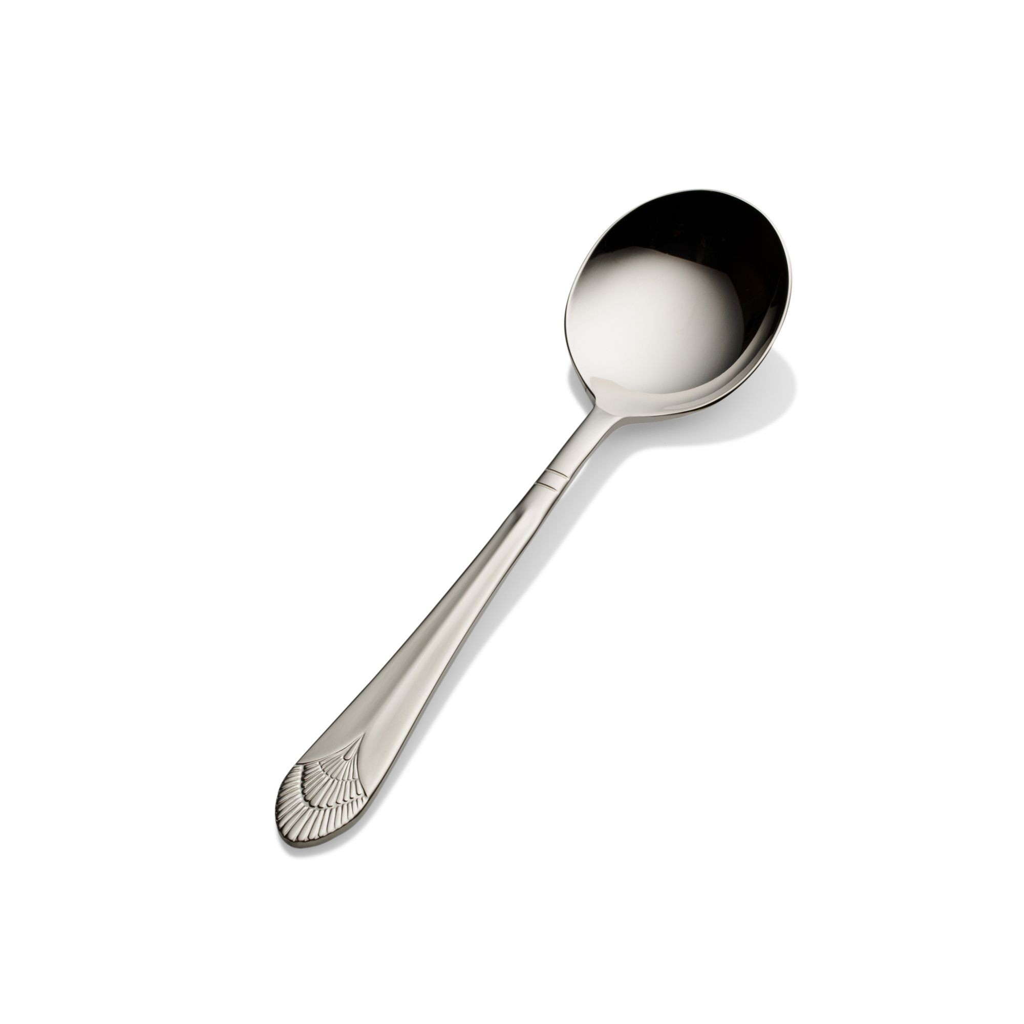 Bon Chef S1701S Nile 18/8 Stainless Steel  Bouillon Spoon