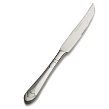 Bon Chef S1715S Nile 18/8 Stainless Steel  European Solid Handle Steak Knife