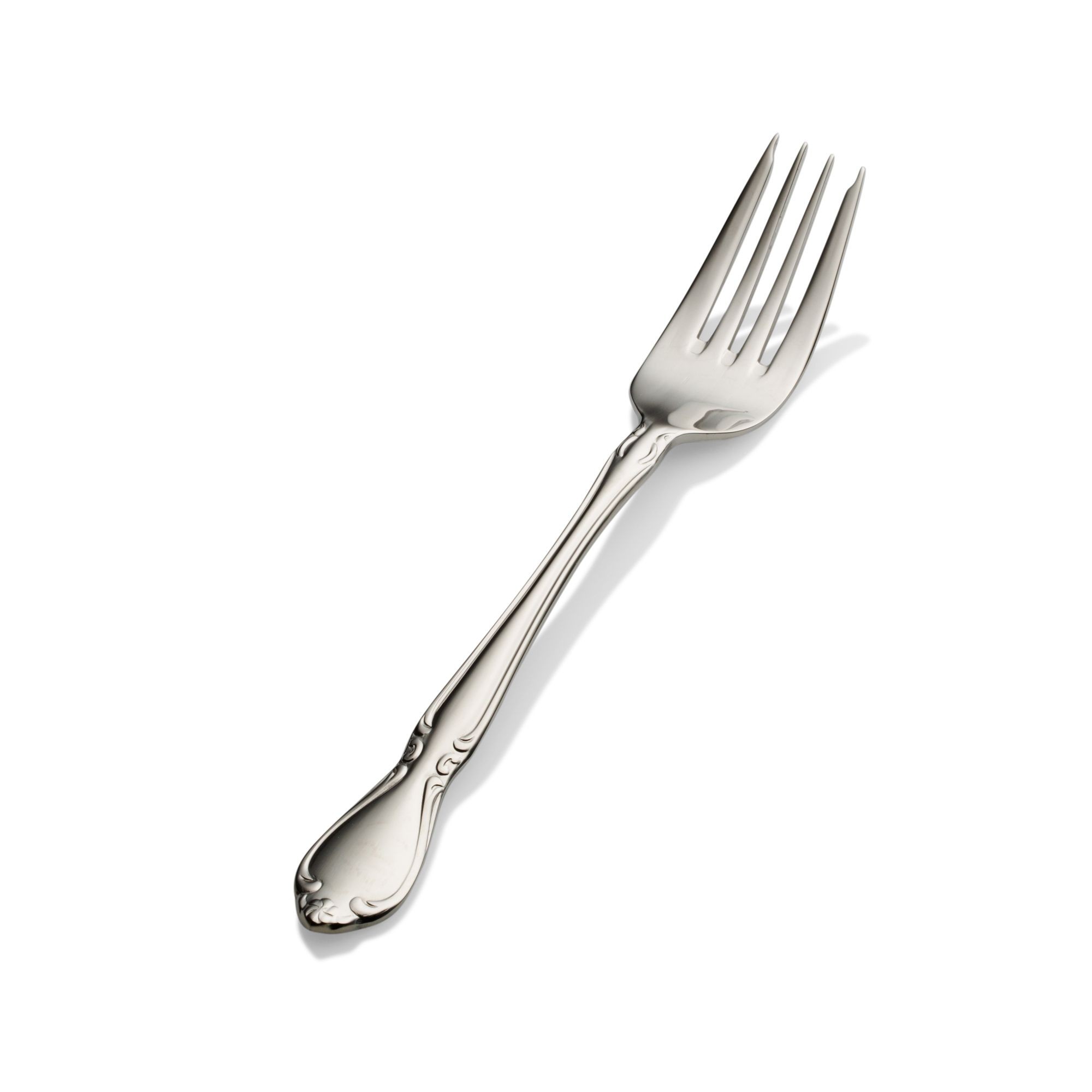 Bon Chef S1807 Queen Anne 18/8 Stainless Steel Salad and Dessert Fork
