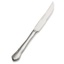 Bon Chef S1815 Queen Anne 18/8 Stainless Steel European Solid Handle Steak Knife