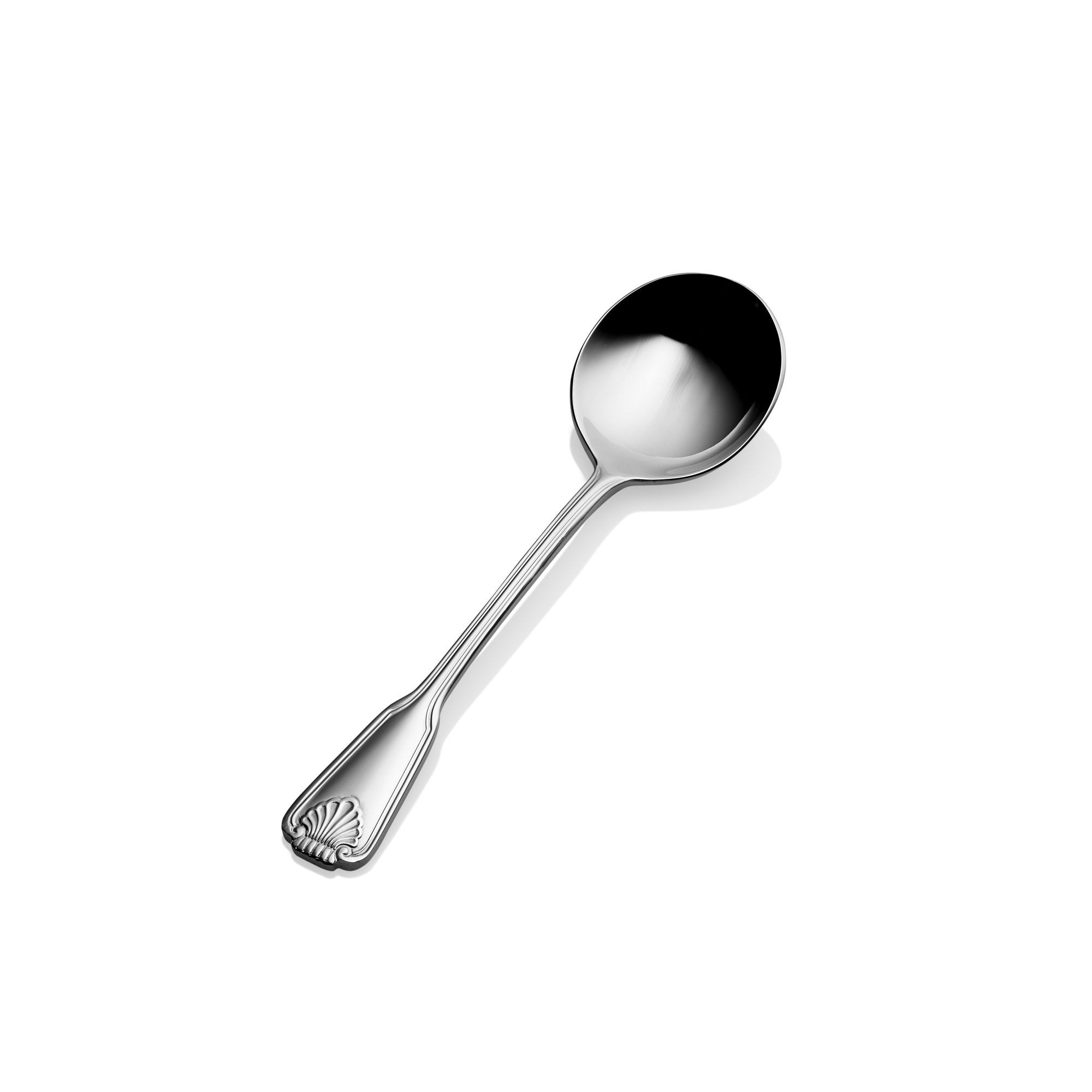 Bon Chef S2001 Shell 18/8 Stainless Steel Bouillon Spoon