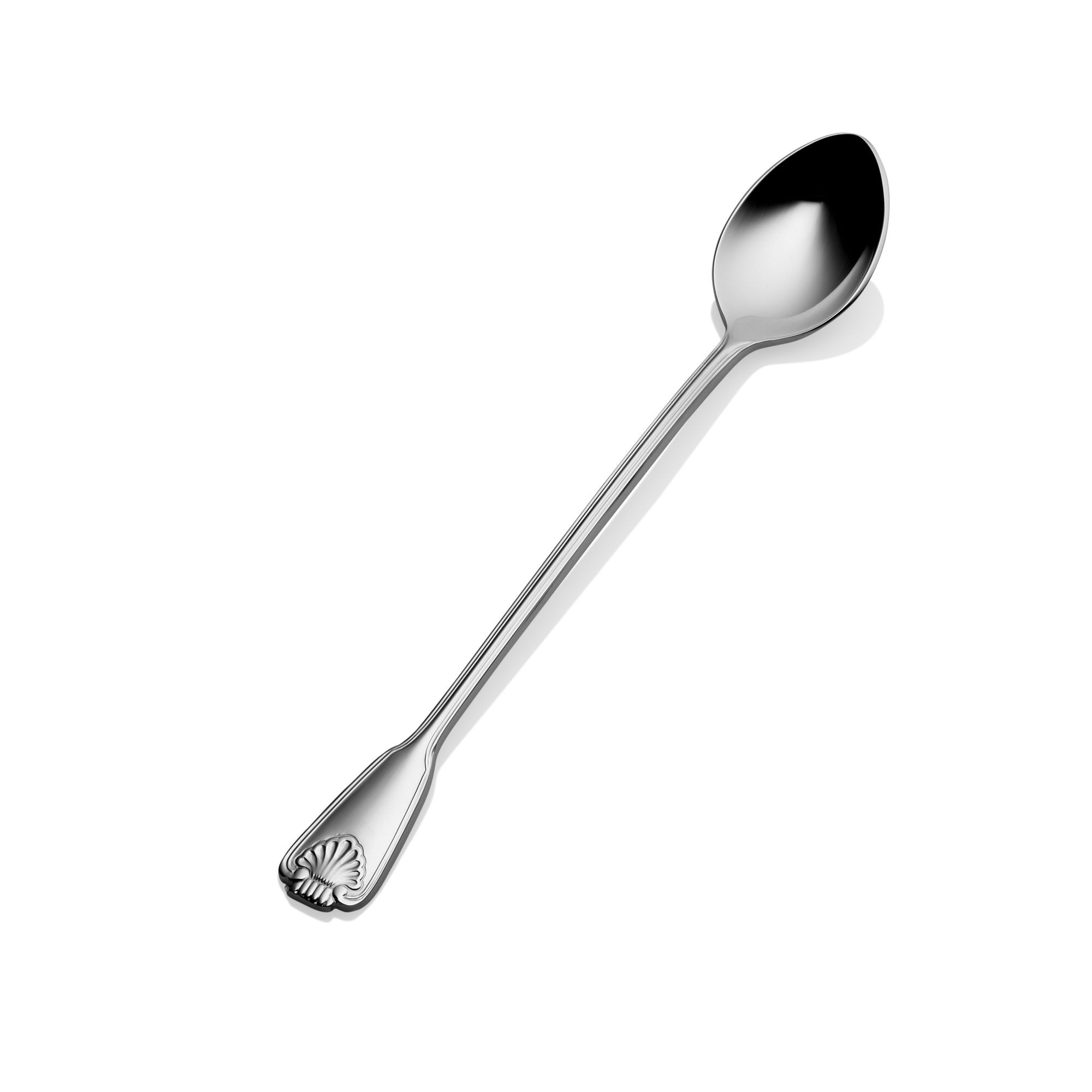 Bon Chef S2002 Shell 18/8 Stainless Steel Iced Tea Spoon