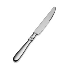 Bon Chef S2312 Forever 18/8 Stainless Steel European Solid Handle Dinner Knife