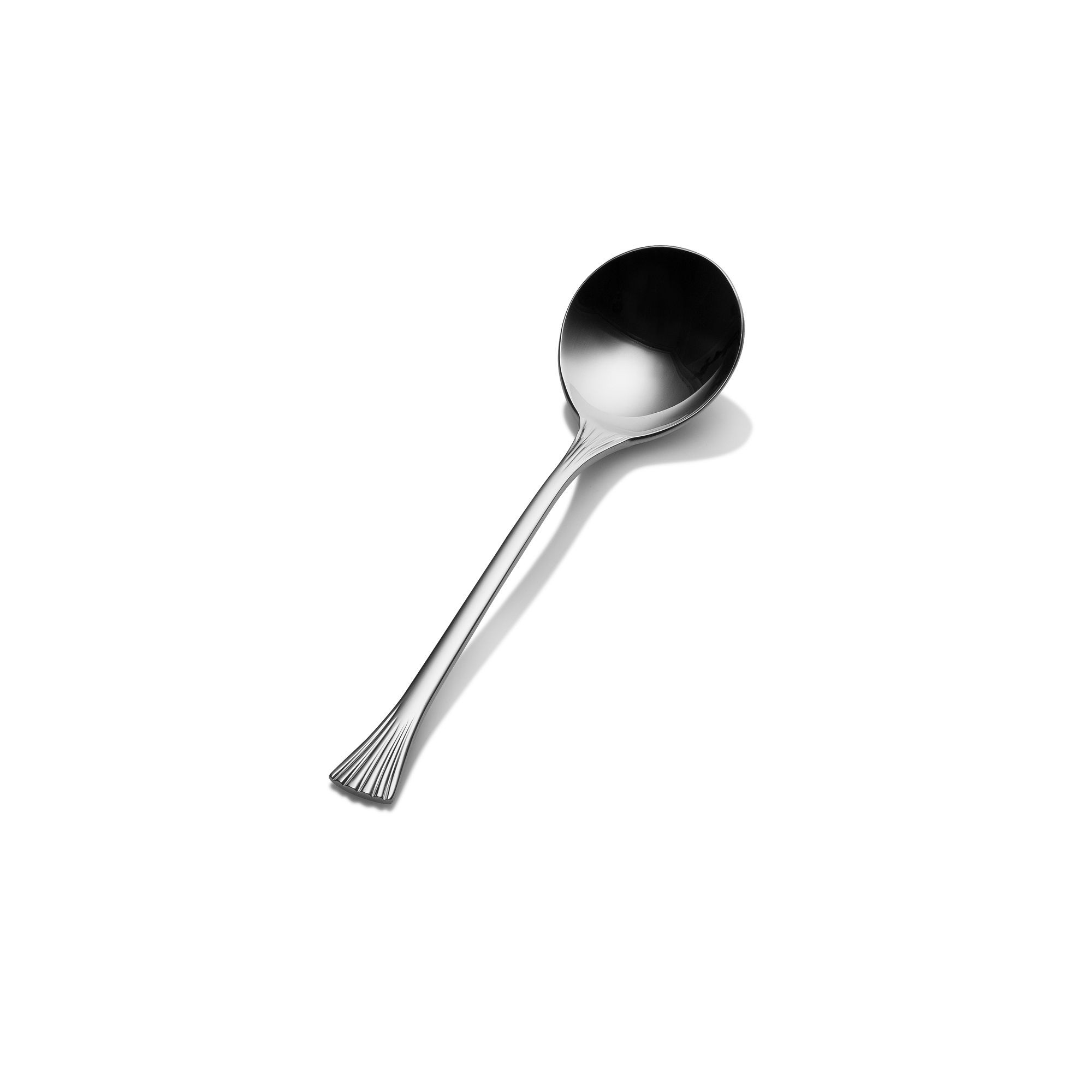 Bon Chef S2801 Mimosa 18/8 Stainless Steel Bouillon Spoon