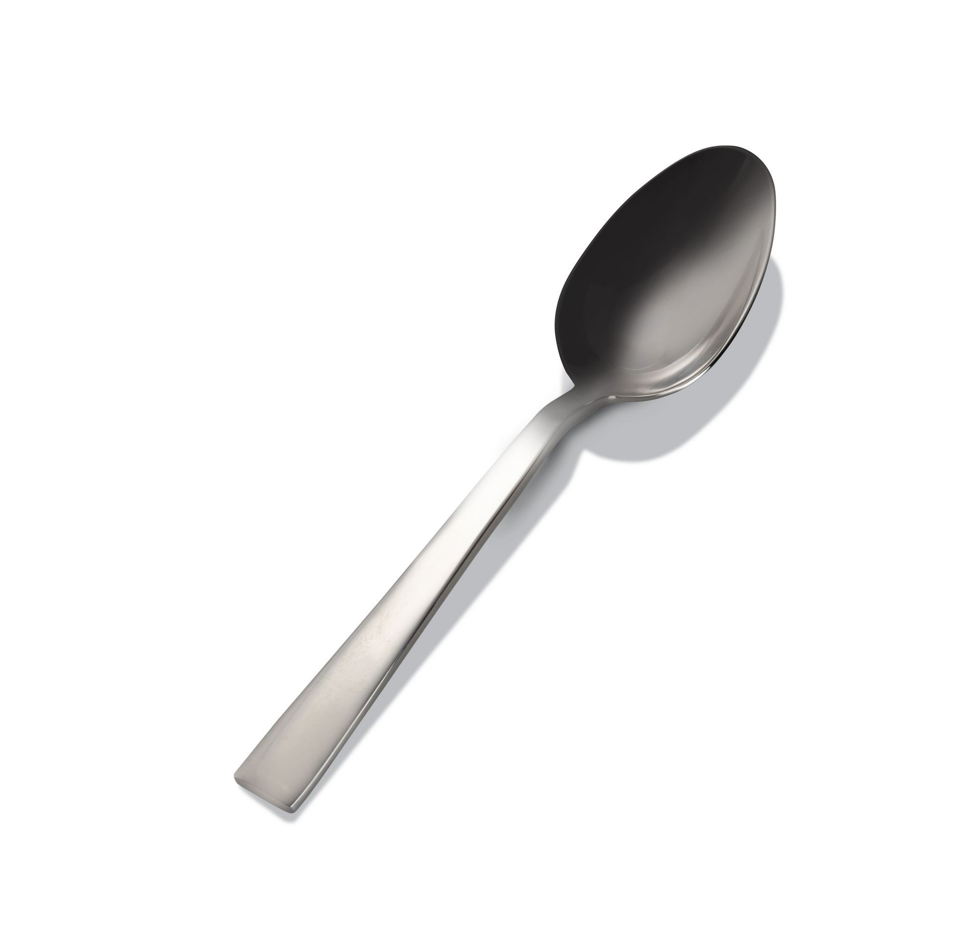 Bon Chef S3704S Roman 18/8 Stainless Steel Silverplated Serving Spoon