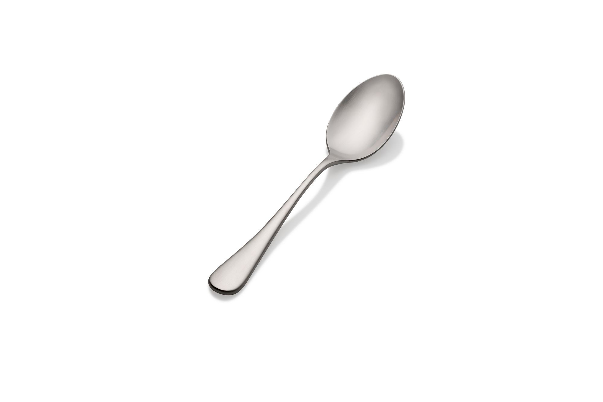 Bon Chef S4104 Como Satin Finish 18/8 Stainless Steel Serving Spoon