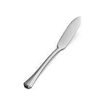 Bon Chef S513S Prism 18/8 Stainless Steel  Flat Handle Butter Spreader
