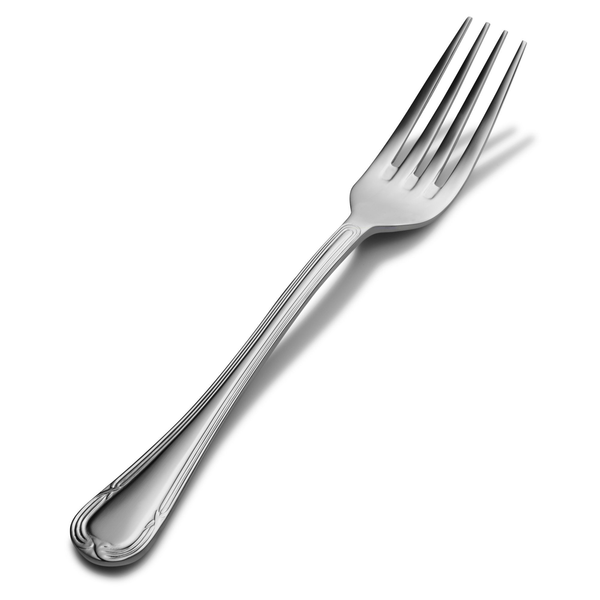 Bon Chef S806S Florence 18/8 Stainless Steel Silverplated European Dinner Fork