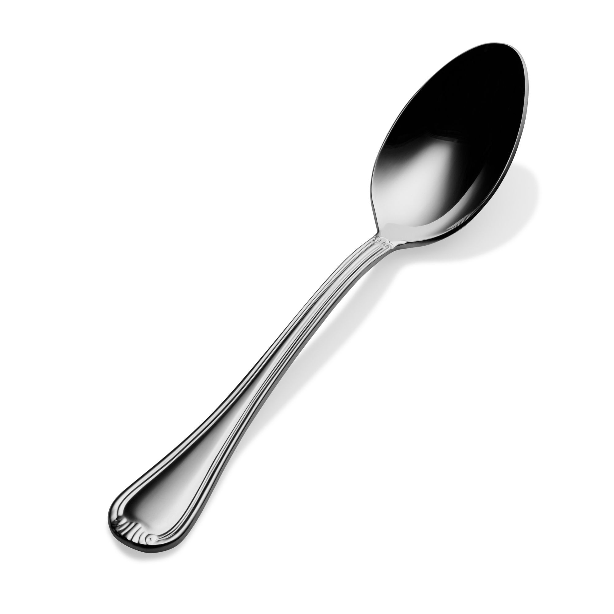 Bon Chef S903S Renoir 18/8 Stainless Steel Silverplated Soup and Dessert Spoon
