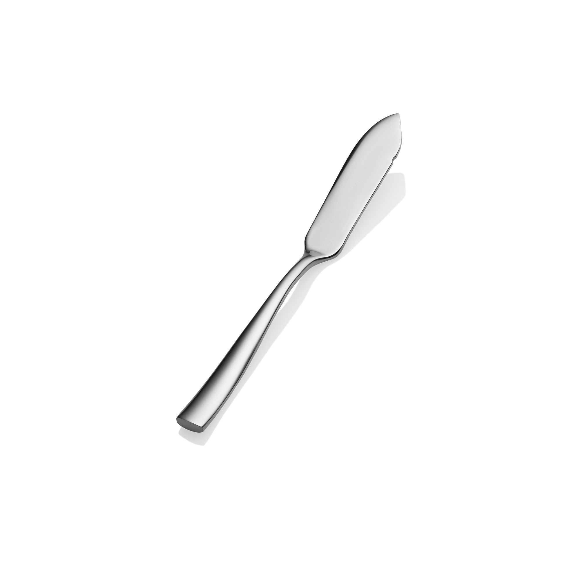 Bon Chef SBS3010S Manhattan 13/0 Stainless Steel Silverplated Butter Knife