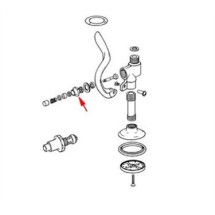 Franklin Machine Products  111-1140 Bonnet, Push Button (T&S )
