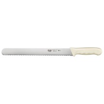 Winco KWP-121 Bread Knife with Wavy Edge 12&quot;