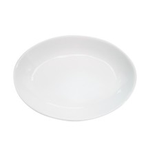 CAC China RCN-102 Clinton Rolled Edge Deep Oval Platter, 15.5&quot; x 11&quot;