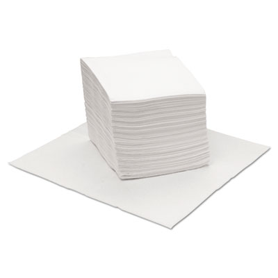 Broadwalk DRC Wipers, White, 12" x 13", 1008/Carton