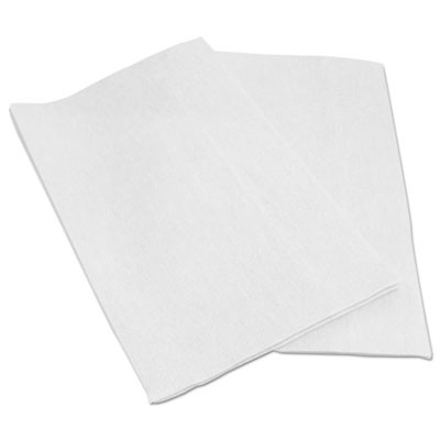 Broadwalk Foodservice Wipers, White, 13" x 21".150/Carton