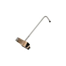 CAC China B2BG-28D 2-Head Broiler/Grill Brush with 28&quot; Handle