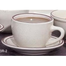 Yanco BR-1 Brown Speckled 3 3/4&quot; Tall Cup
