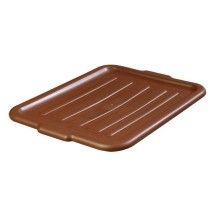 TableCraft 1531BR High Impact Styrene Brown Bus Tote Box Cover