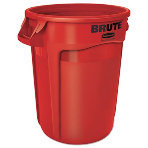 Brute Container, 32 Gallon, Red