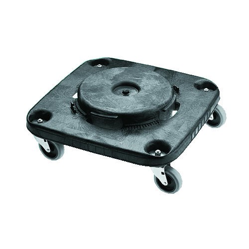 Brute Square Dolly for 28, 40 and 50 Gallon Containers, Black