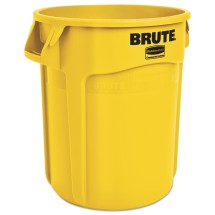 Brute Trash Can, 20 Gallon, Yellow