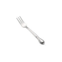 CAC China 2203-07 Elizabeth Oyster Fork Frost, Heavy Weight 18/0, 6&quot; - 2 dozen