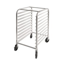 CAC China ASPR-10BK-W 10-Tier Aluminum Sheet Pan Rack, Welded