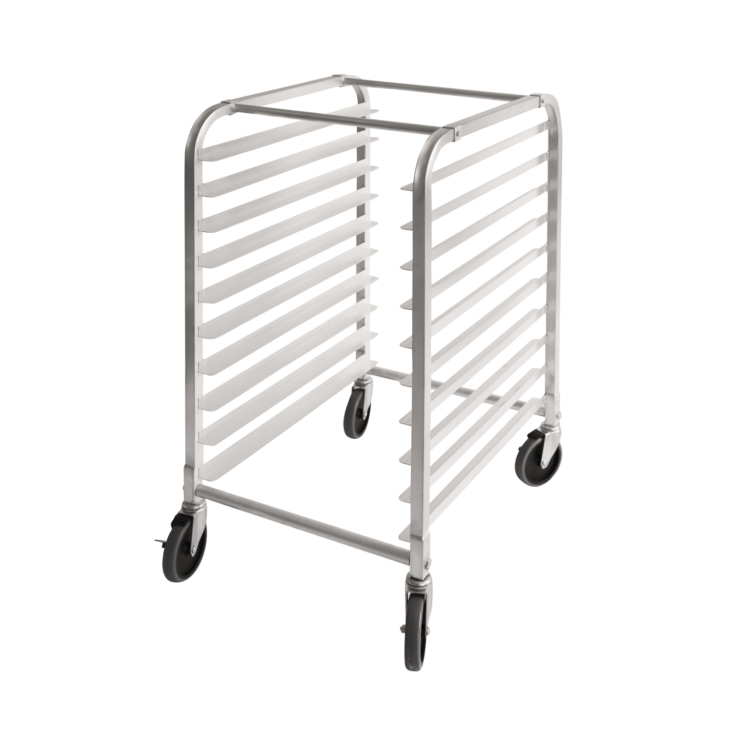 CAC China ASPR-10BK-W 10-Tier Aluminum Sheet Pan Rack, Welded