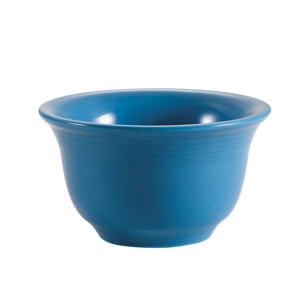 CAC China TG-4-PCK Tango Embossed Porcelain Peacock Bouillon Cup 7.5 oz., 4 1/8"  - 3 dozen