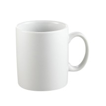 CAC China MUG-C20 Mug Collection Super White C-Handle Mug 20 oz., 4&quot;  - 1 dozen