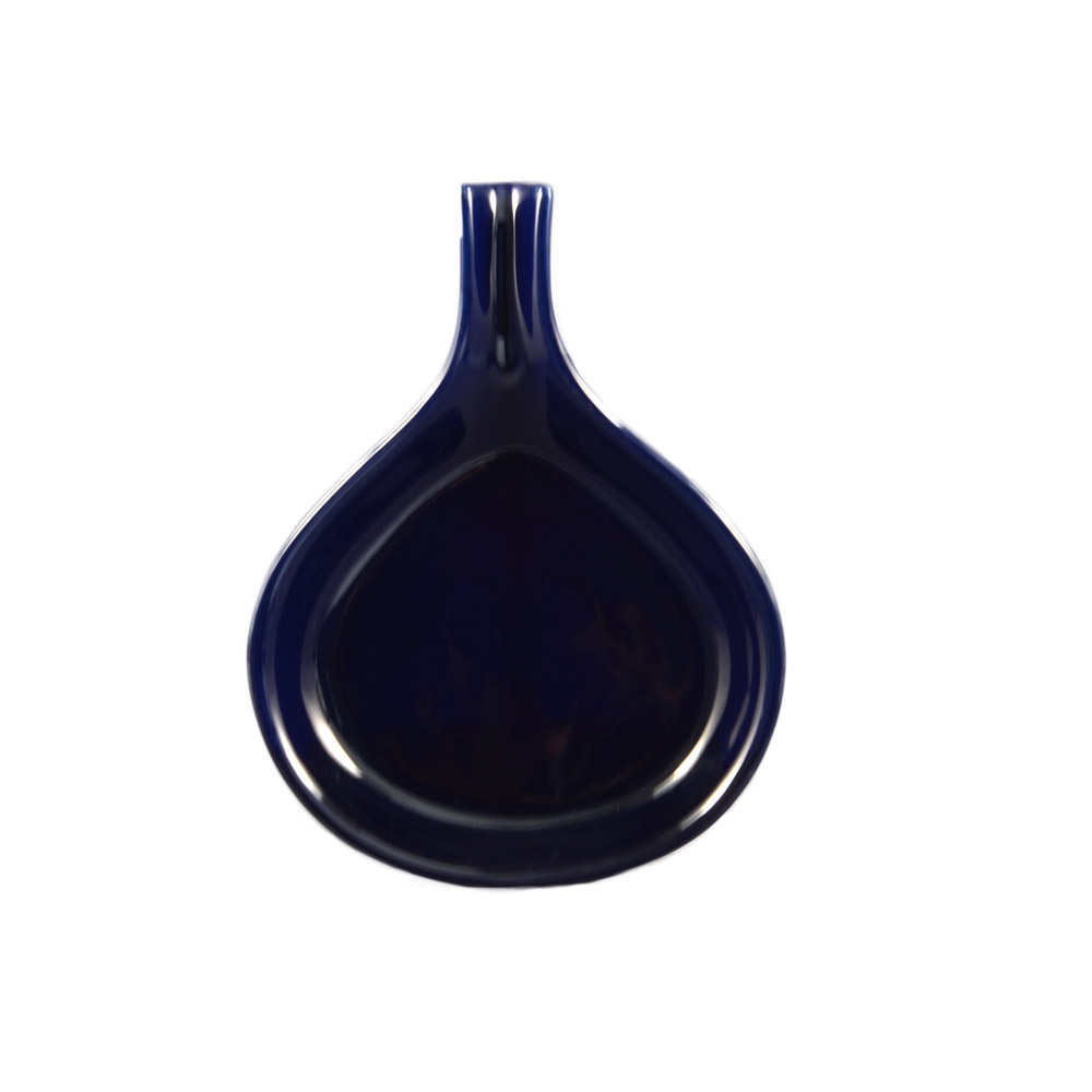 CAC China FP-18-BLU Festiware Blue Stoneware Fry Pan Server, 18 oz., 10" - 1 dozen