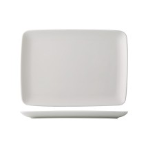 CAC China ARA-RT7 Aurora Coupe Rectangular Platter 7&quot; - 3 dozen